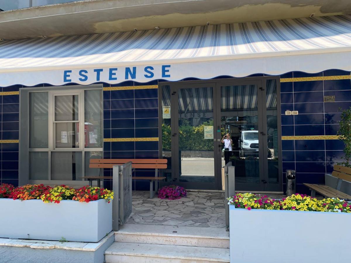 Hotel Estense Rímini Exterior foto